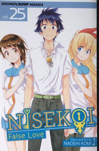 Cover of volume 25 of Nisekoi