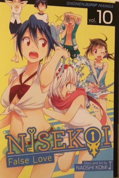 Cover of volume 10 of Nisekoi