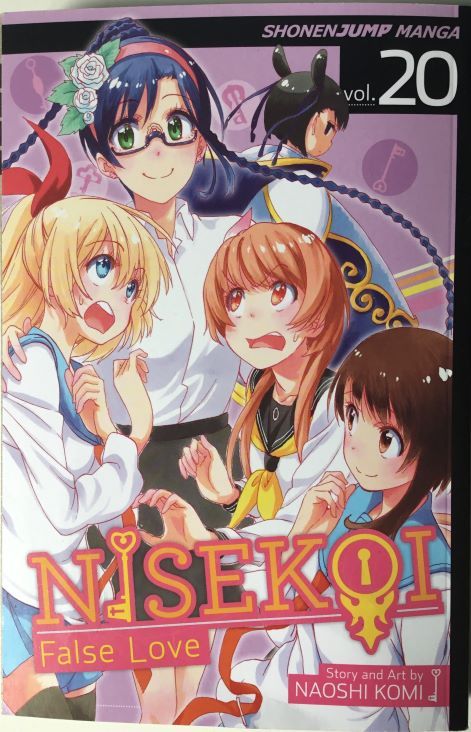 Cover of volume 20 of Nisekoi