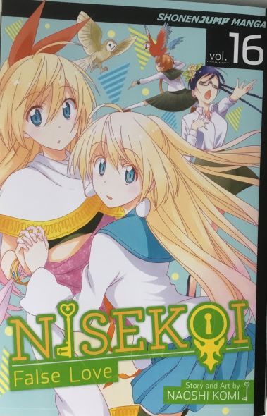 Cover of volume 16 of Nisekoi