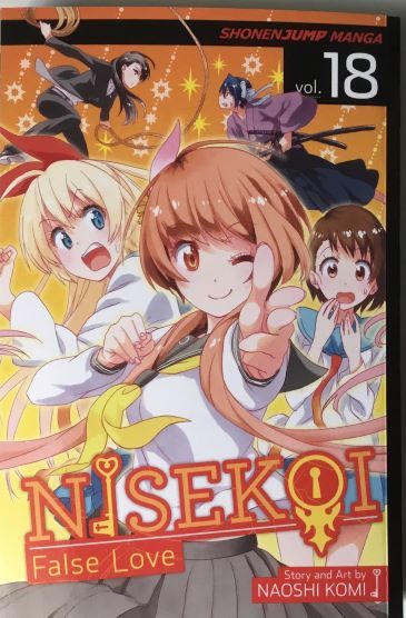 Cover of volume 18 of Nisekoi