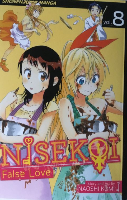 Cover of volume 8 of Nisekoi